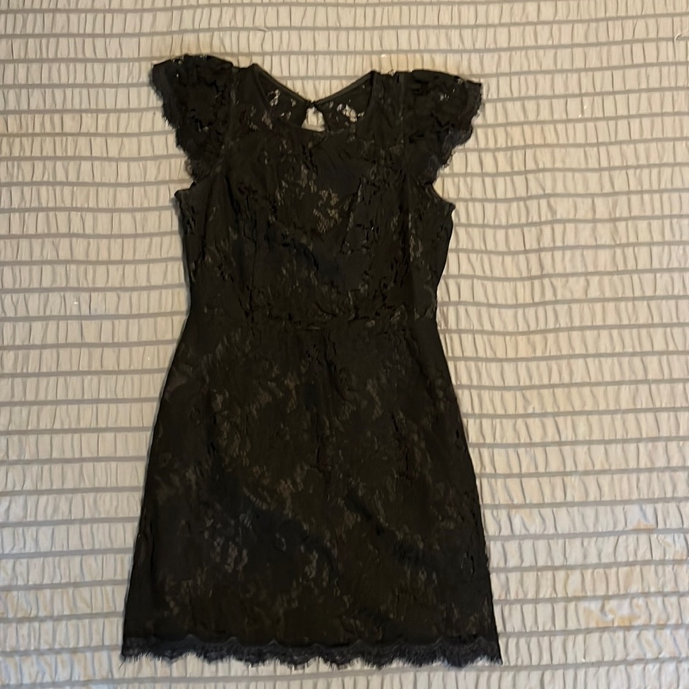 Lace little black dress